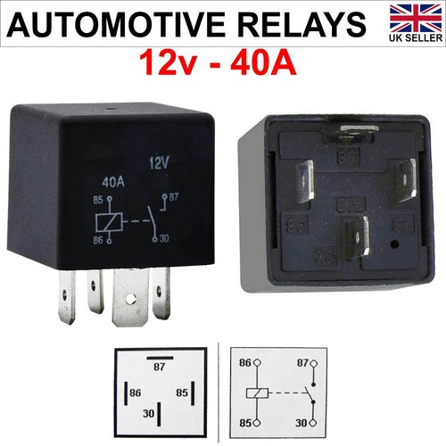 12v relay pin automotive - 12v,