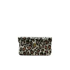 Ladies Metallic Animal Print Leather Medium / Double Compartment/Coin Purse