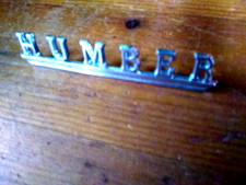 HUMBER REAR BADGE, GENUINE