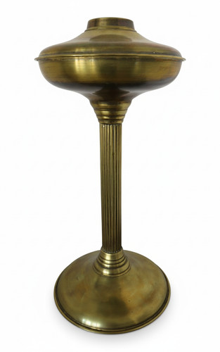 Vintage antique brass reeded - antique,