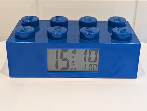 Lego alarm clock brick - lego,
