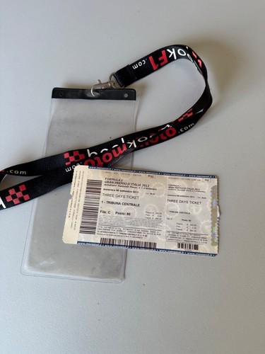 Ticket plus lanyard 2013 - ticket,