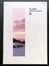 1994 BMW 3 SERIES COUPES (E36) Sales Brochure - M3 325i 320i 318is 316i