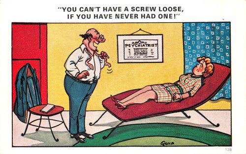 Sapphire comic postcard 128 - no,