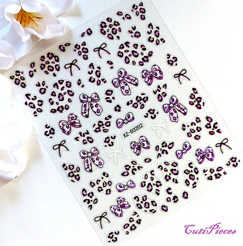 Nail art sticker black - art,