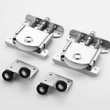 1Set Sliding Door Wheels Roller Assembly Sliding Door Pulley Wardrobe Pulley
