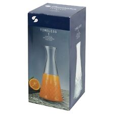 940ml 26cm Glass Wine Carafe Jug Water Juice Pitcher Tableware Dishwasher Safe