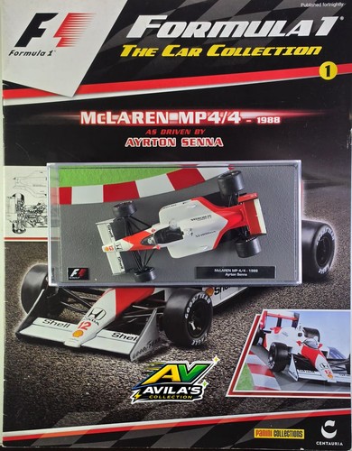 Panini mclaren mp4 4 - mclaren, mp4/4