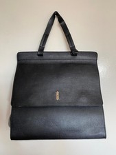 HOBBS Black Leather Top Handle Handbag
