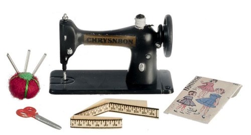 Dolls house sewing machine - sewing, &