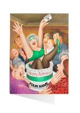 Beryl Cook Happy Birthday Card