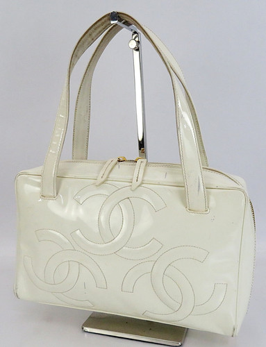 Auth chanel white patent - auth,