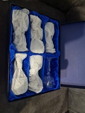 Bohemia Crystal Henry Marchant 6 Pack Glasses Immaculate Condition