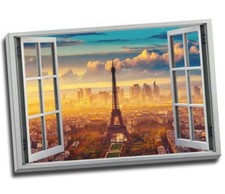 Paris Eiffel Tower Sunset View