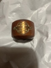 HMS Teak Napkin Ring Made From