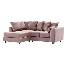 Brooklyn Pink Corner Sofa 3&2