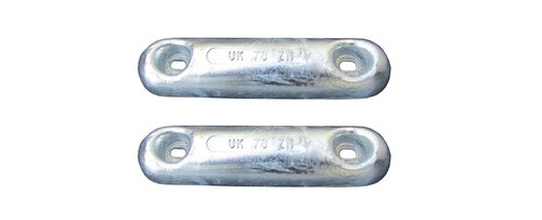 Zinc 4kg bar anodes - zinc,