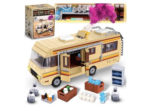 Building block set - set, breaking