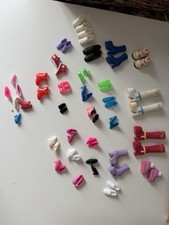 Vintage 27 Pairs + 6 Extras Various Barbie Doll Shoes - Heels Boots Slippers Etc