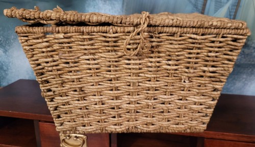 Vintage handwoven seagrass - vintage,