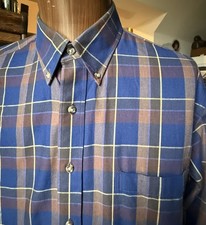 Viyella Flannel Shirt Plaid