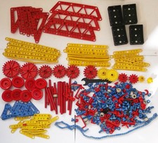 Plastic Meccano - large lot -