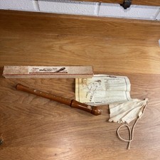 The Genuine Vintage Johannes Adler Recorder Handmade In Germany With Box