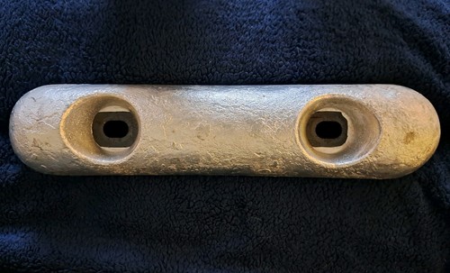 Large zinc bolt anode - large,