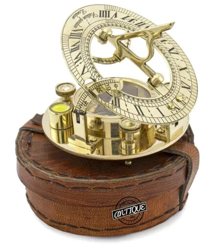 Sundial compass leather - sundial,
