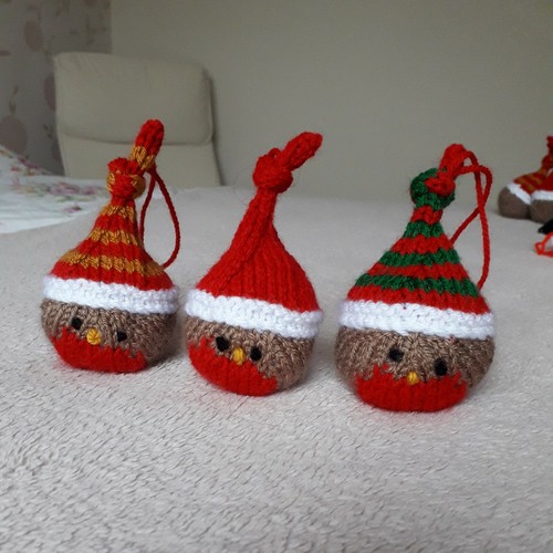 Christmas robin tree - christmas,