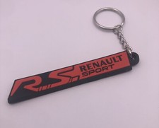 PVC Sport RS Clio Megane Twingo Red/Red Keychain / Keychain