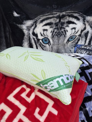 Bamboo memory foam pillow - memory,