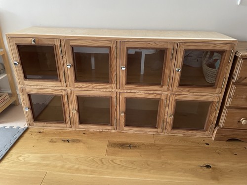 Wooden pigeon hole storage - pigeon,