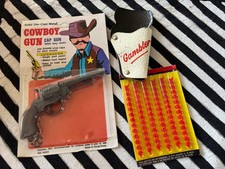 Mini Cowboy Cap Gun Shaped