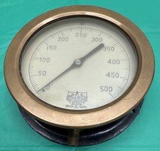 ANTIQUE STAR 7” BRASS STEAM