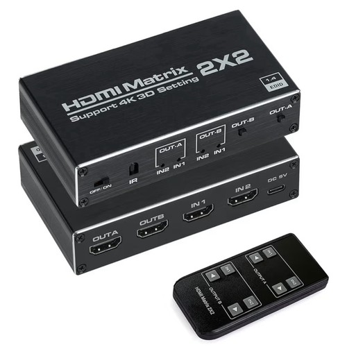 Hdmi switch matrix - in, 2