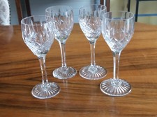 SET of 4 STUART CRYSTAL