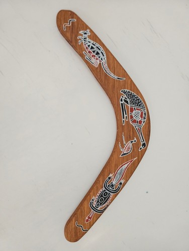 Boomerang handcrafted wood - handcrafted,