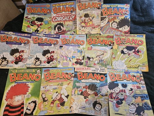 X13 beano comic bundle issues - x13,