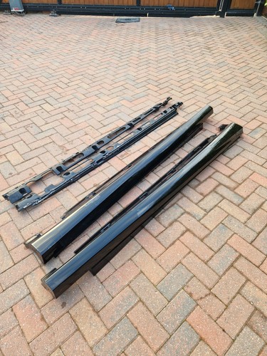 Side skirts black mercedes - skirts,
