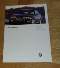BMW M3 Evo Brochure 1996-1997