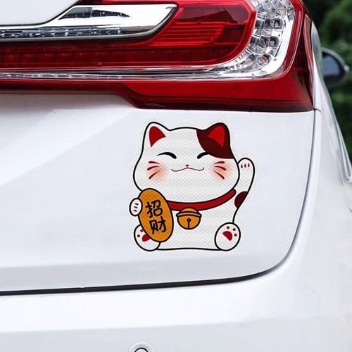 Ethnic lucky cat reflective - ethnic,