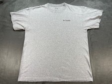 PFG Columbia Fishing Outdoor Gray Large Shirt Deep Sea ocean Boat