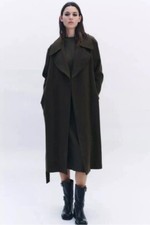 ZARA ZW COLLECTION BROWN WOOL