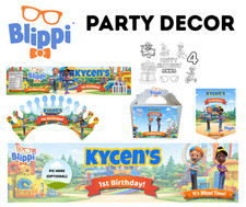 BLIPPI PERSONALIZED KIDS PARTY