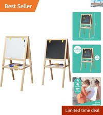 Creative Wooden Easel with Art