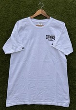 Mens Crooks & Castles White Graphic Short Sleeve Tshirt Size Large