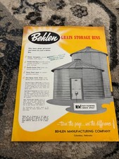 Behlen Grain Storage Bins