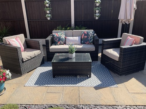 Rattan garden set - set,, with