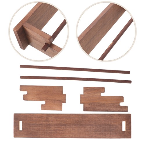 Natural solid wood ribbon - natural,
